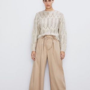 Zara SPECIAL EDITION KNIT SWEATER (S) NWT!!